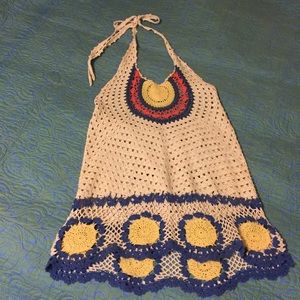 Crocheted Halter Top